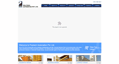 Desktop Screenshot of polytechindia.com